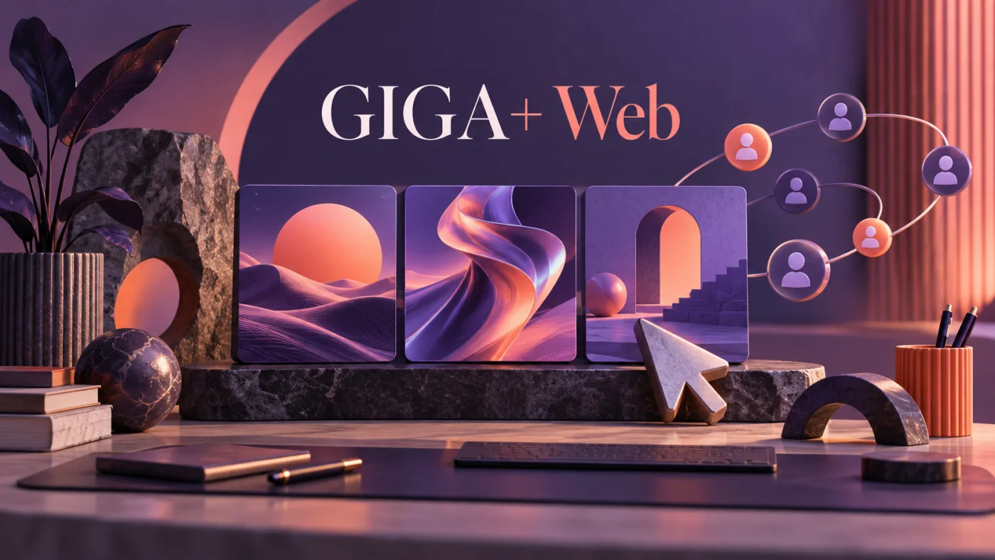 GIGA+ Web — illustration : gestion des créations et campagnes publicitaires
